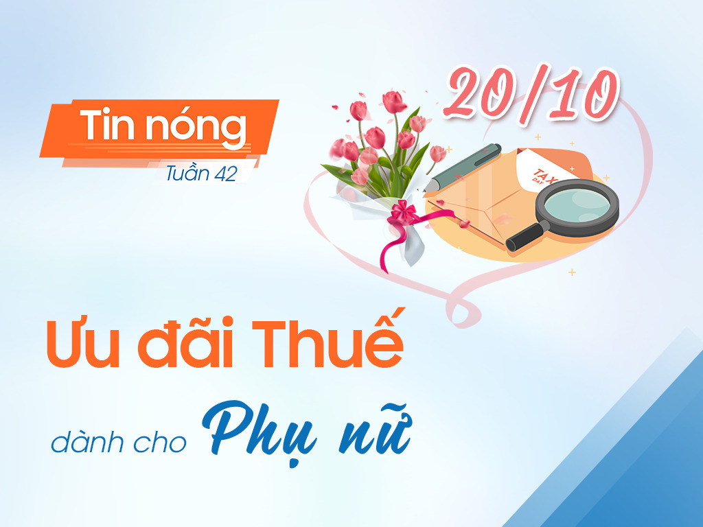 Ưu đãi thuế dành cho phụ nữ
