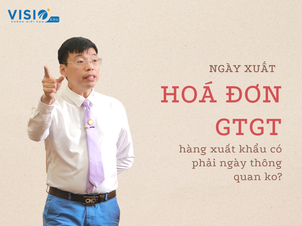 Hóa đơn GTGT của hàng hóa xuất khẩu