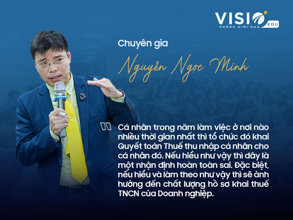 Cá nhân có thu nhập 2 nơi, khai Quyết toán Thuế thu nhập cá nhân như thế nào
