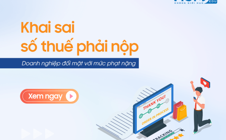  Mức phạt kê khai thuế sai và biện pháp khắc phục