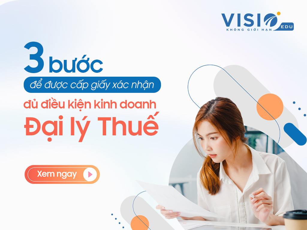 Quy trình cấp lại giấy xác nhận đủ điều kiện kinh doanh Đại lý Thuế
