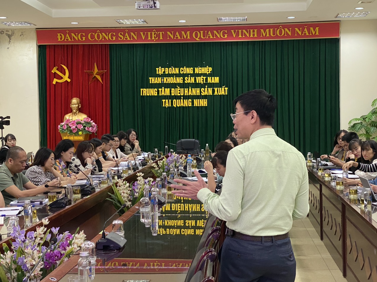 VisioEdu trực tiếp đào tạo kế toán tại Tập đoàn Công nghiệp Than - Khoáng sản Việt Nam.