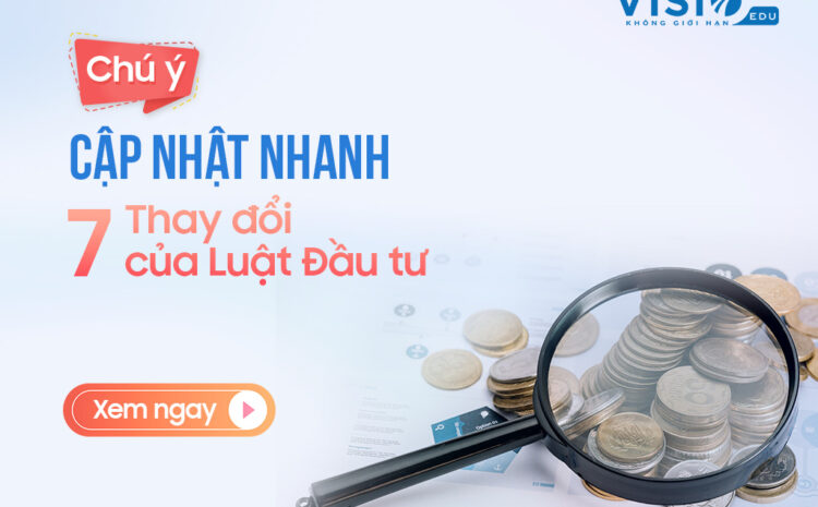  Ôn thi chứng chỉ CPA – Những điểm mới của Luật Đầu tư