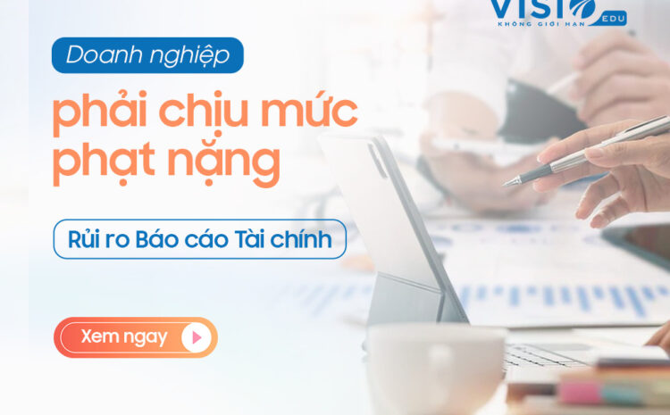  Rủi ro Báo cáo Tài chính, doanh nghiệp phải chịu mức xử phạt như thế nào?