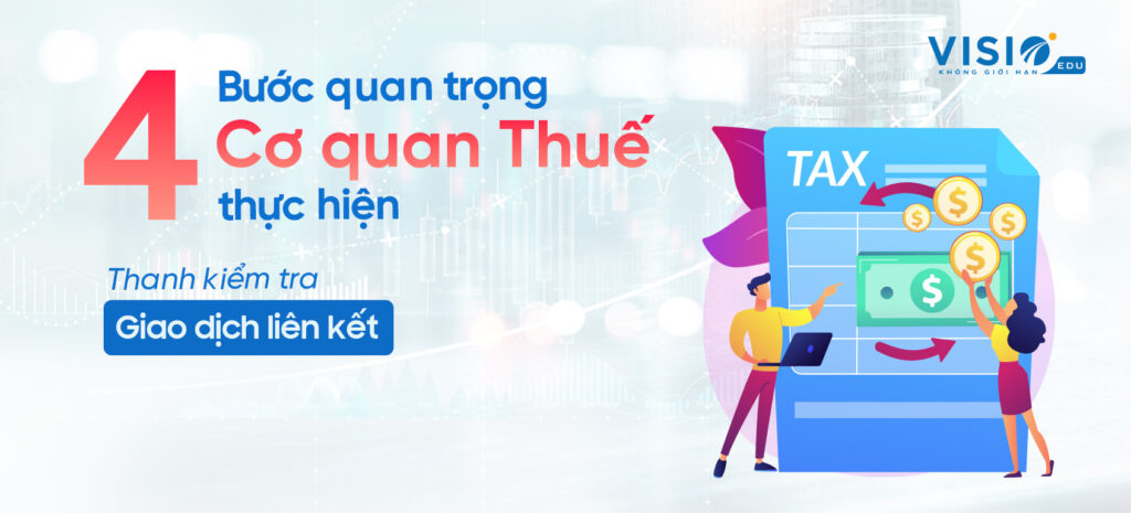 4 bước thường gặp trong kịch bản thanh, kiểm tra giá Giao dịch liên kết
