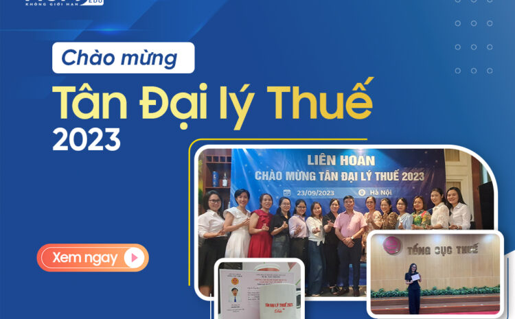  Chúc mừng Tân Đại lý Thuế 2023 – Các anh/chị cựu học viên lớp Ôn thi Đại lý Thuế tại VisioEdu