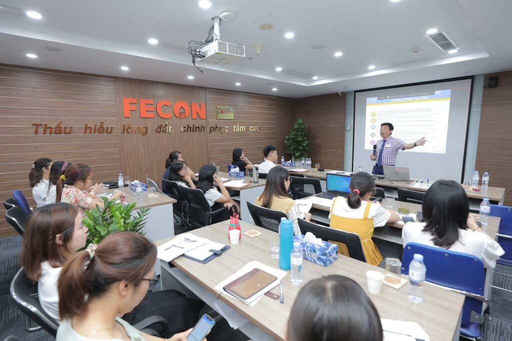 VisioEdu đào tạo Inhouse kế toán tại FECON
