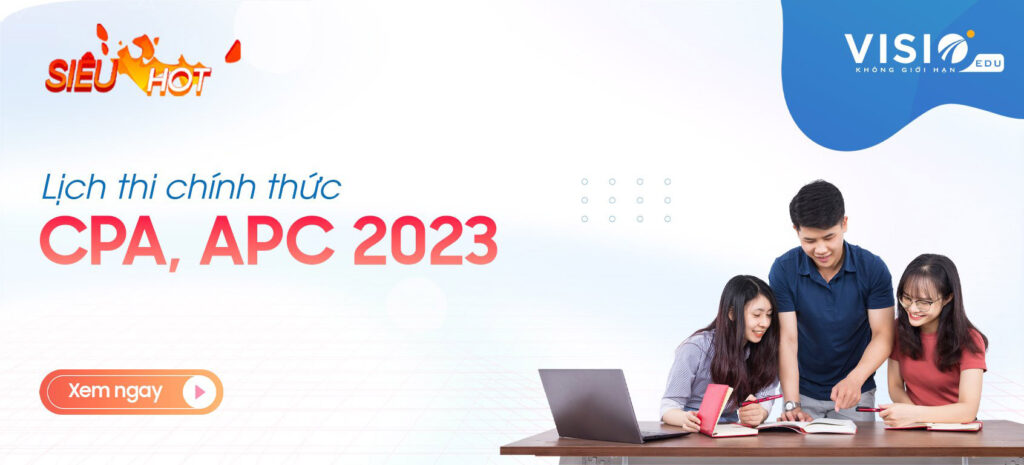 lịch thi CPA 2023 chính thức 