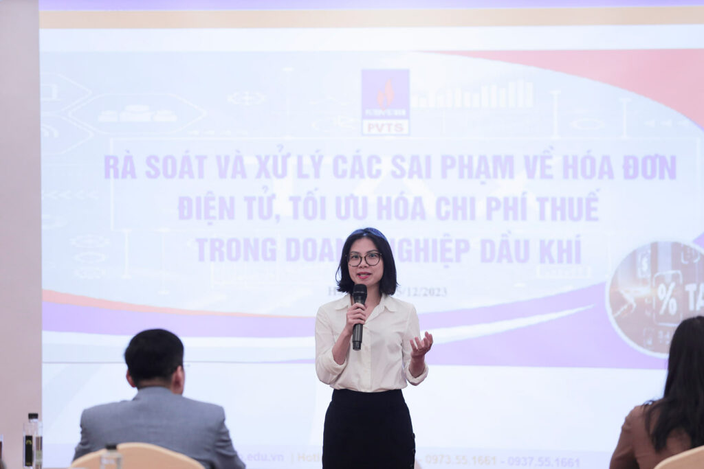 VisioEdu đào tạo inhouse kế toán tại Tập đoàn Dầu khí