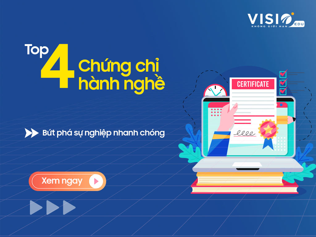 Top 4 chứng chỉ kế toán cần có để thăng tiến sự nghiệp nhanh chóng