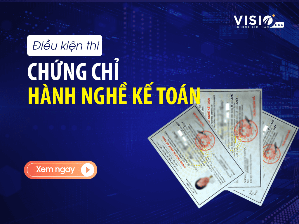 Điều kiện thi chứng chỉ hành nghề kế toán