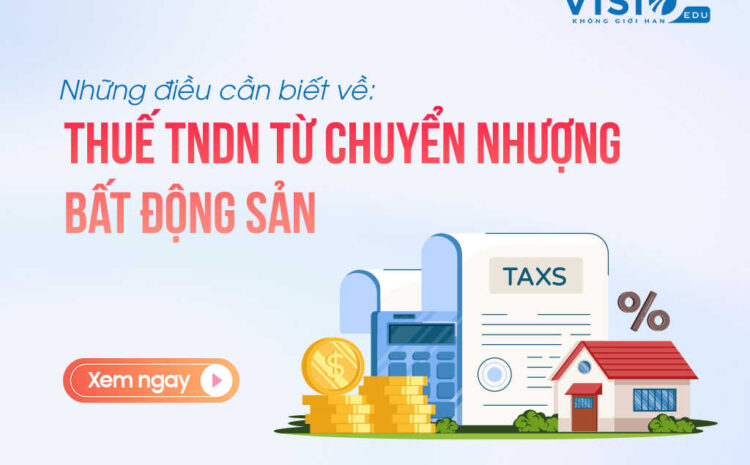  Thuế TNDN từ chuyển nhượng BĐS