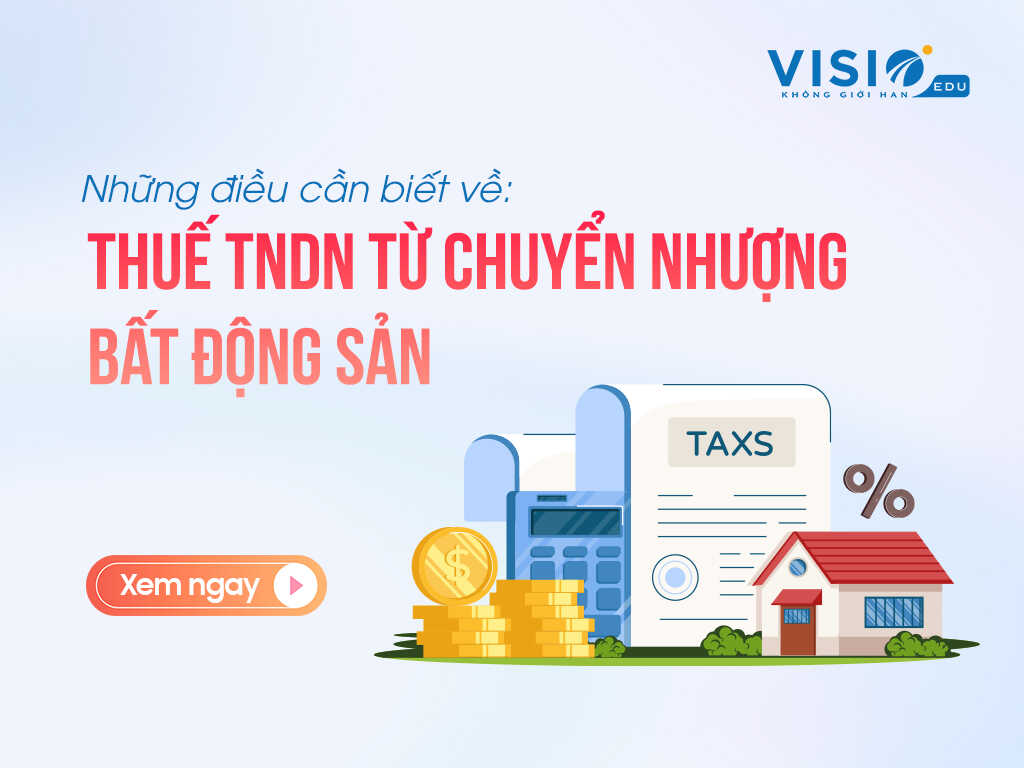 Thuế TNDN từ chuyển nhượng BĐS